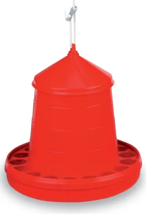 8 lb Plastic Hanging Chicken Feeder