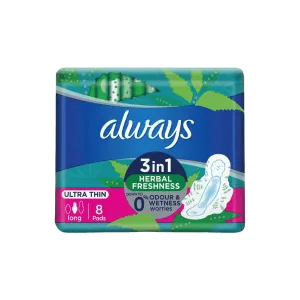 ALWAYS ULTRA THIN LONG 8 PADS