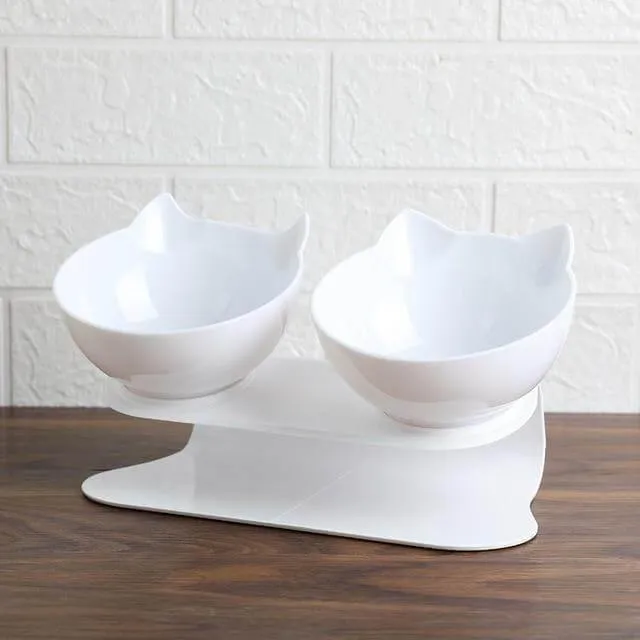 Anti-Vomiting Orthopedic Cat Bowl