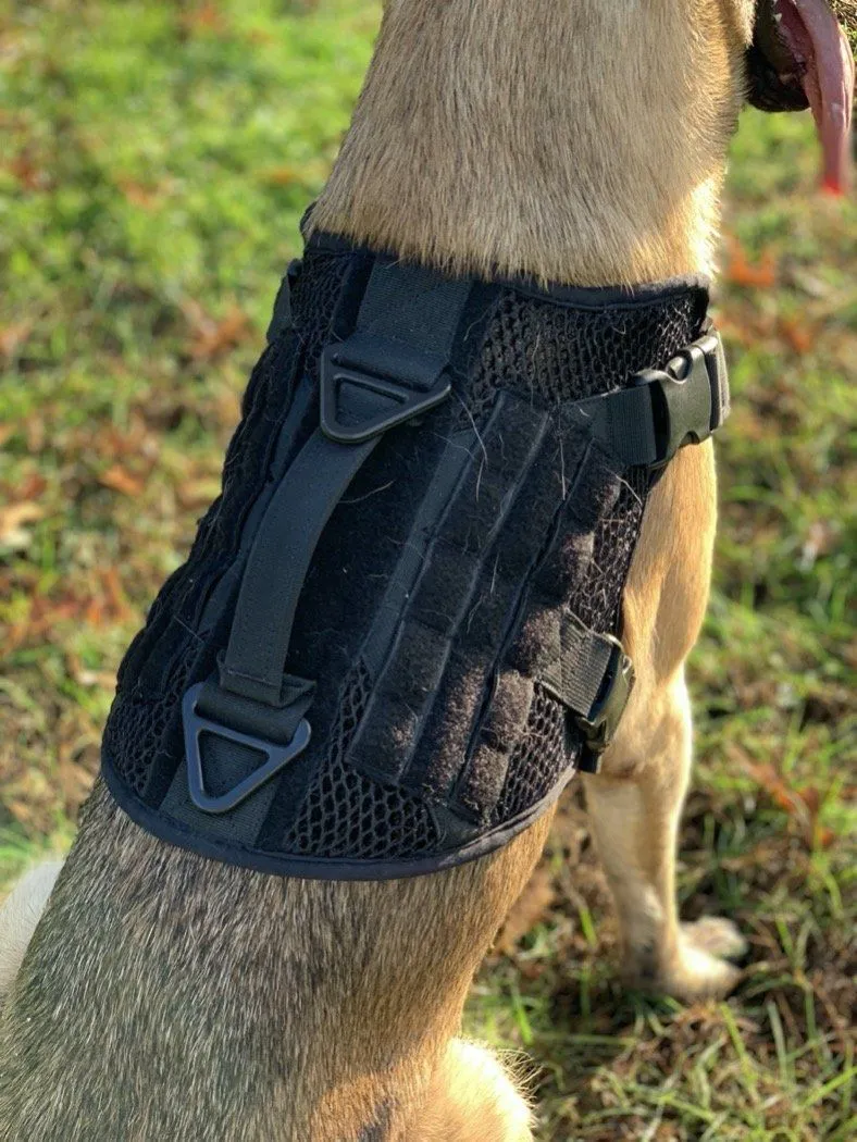 Artemis Dog Harness - No Pull No Tug No Choke Adjustable Breathable K-9 by 221B Tactical