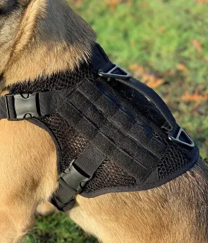 Artemis Dog Harness - No Pull No Tug No Choke Adjustable Breathable K-9 by 221B Tactical