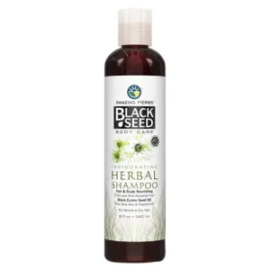 Black Seed Invigorating Herbal Shampoo 8 oz By Amazing Herbs