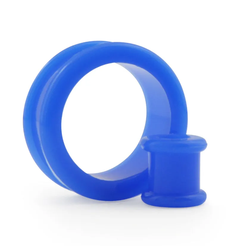 Blue Silicone Tunnels (CLOSE OUT)