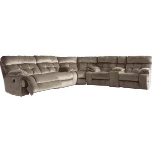 Brassville- EXCLUSIVE 3 Piece Power Reclining Sectional