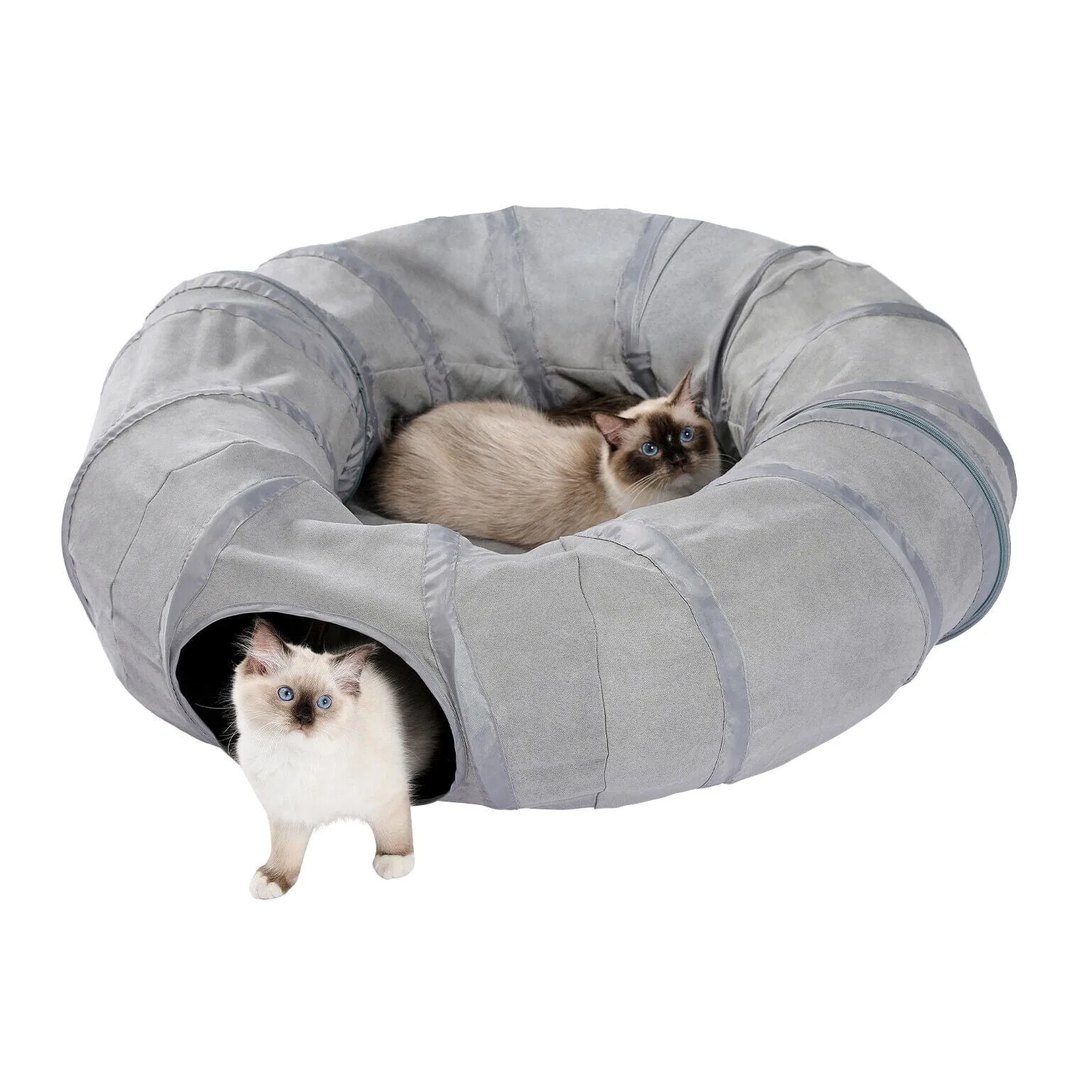 Collapsible Round Cat Tunnel