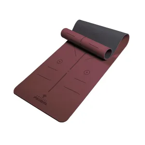 Desert Red Alignment Yoga Mat