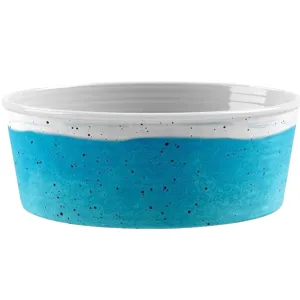 desert wash speckle bowl - blue