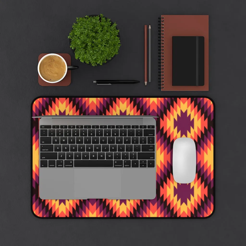 Desk Mat Boho Southwestern Sedona Sunset Mat for Desk Large Mouse Pad Desk Accessories Large Desk Mat Pad, 3 Sizes