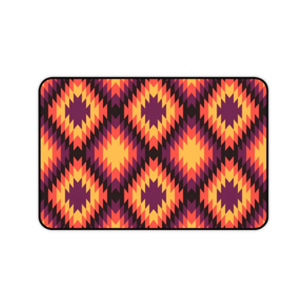 Desk Mat Boho Southwestern Sedona Sunset Mat for Desk Large Mouse Pad Desk Accessories Large Desk Mat Pad, 3 Sizes