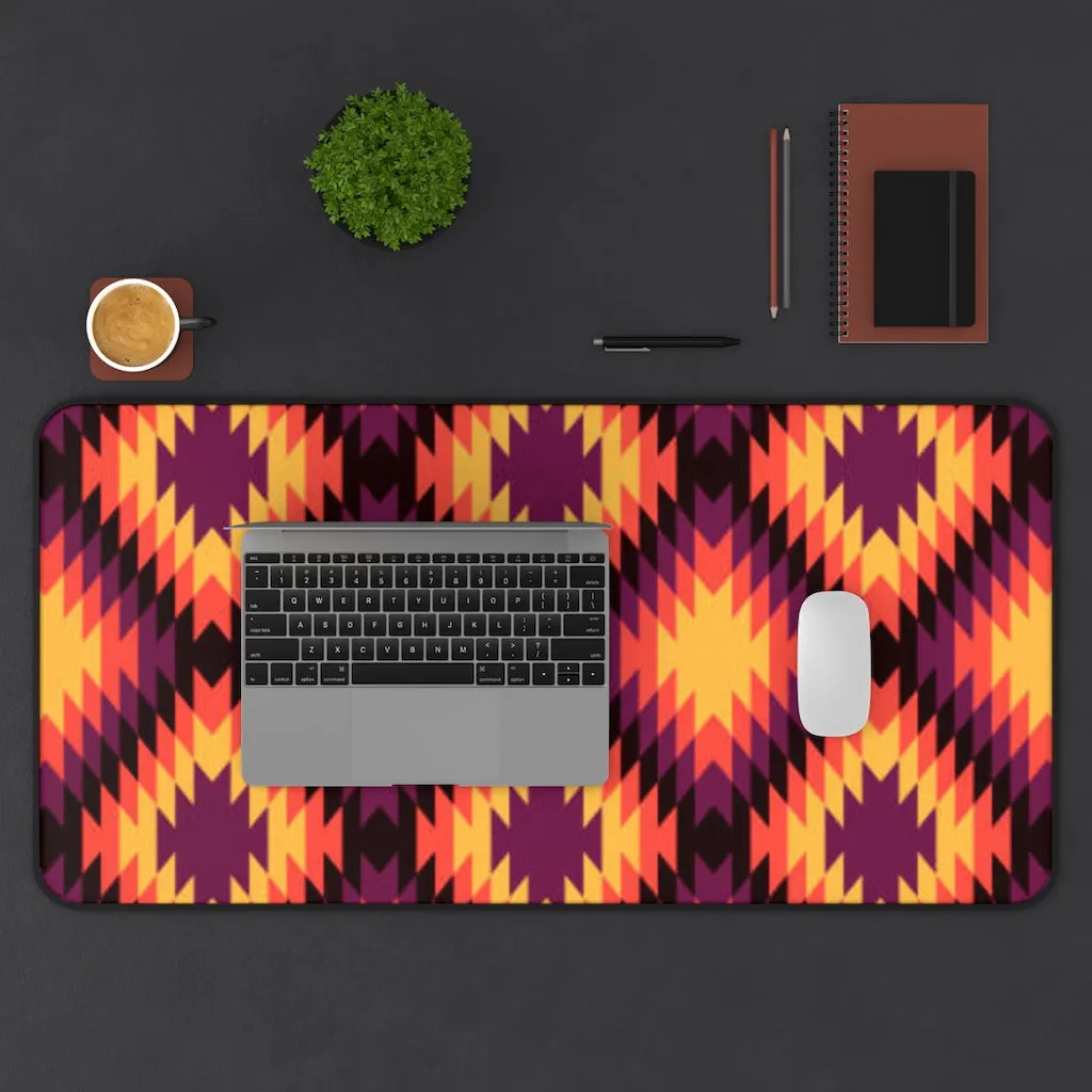 Desk Mat Boho Southwestern Sedona Sunset Mat for Desk Large Mouse Pad Desk Accessories Large Desk Mat Pad, 3 Sizes