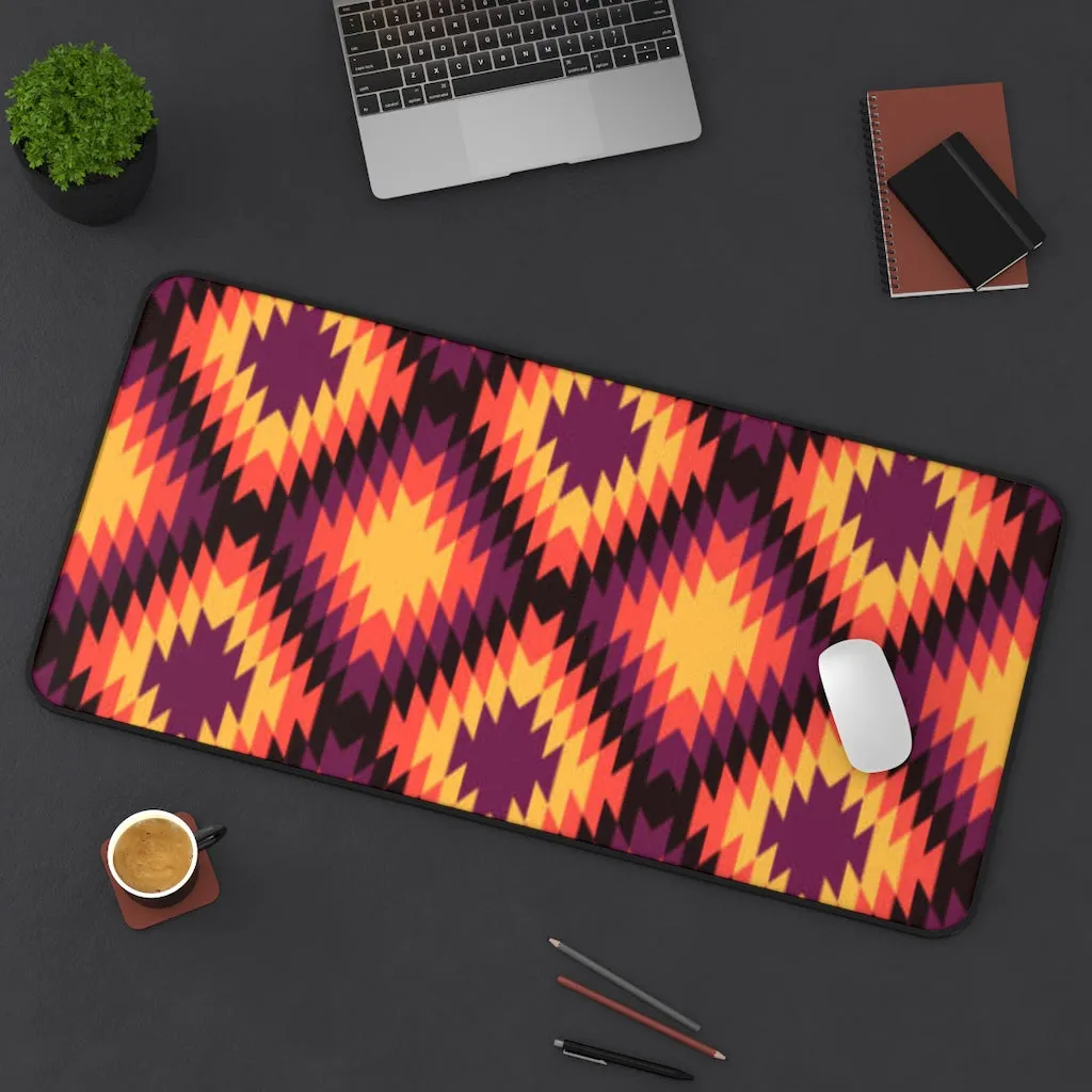 Desk Mat Boho Southwestern Sedona Sunset Mat for Desk Large Mouse Pad Desk Accessories Large Desk Mat Pad, 3 Sizes