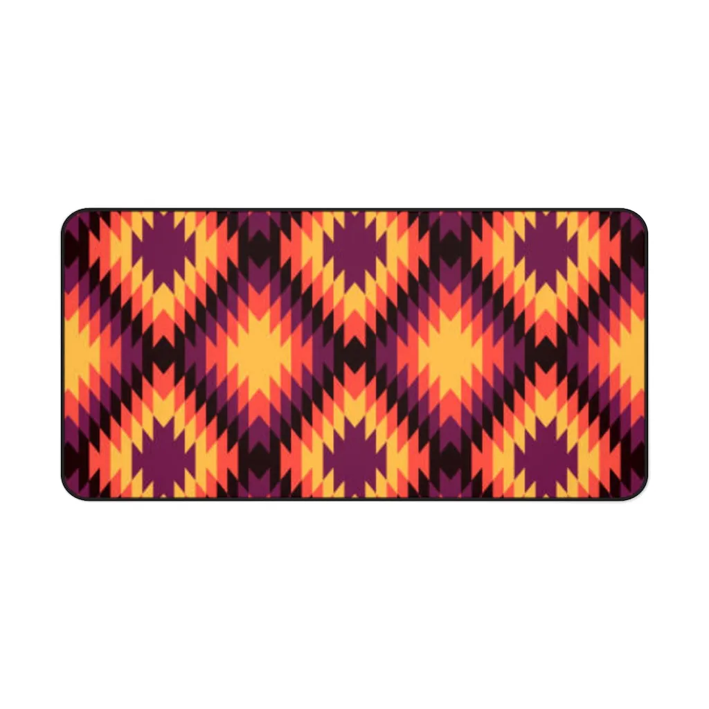 Desk Mat Boho Southwestern Sedona Sunset Mat for Desk Large Mouse Pad Desk Accessories Large Desk Mat Pad, 3 Sizes