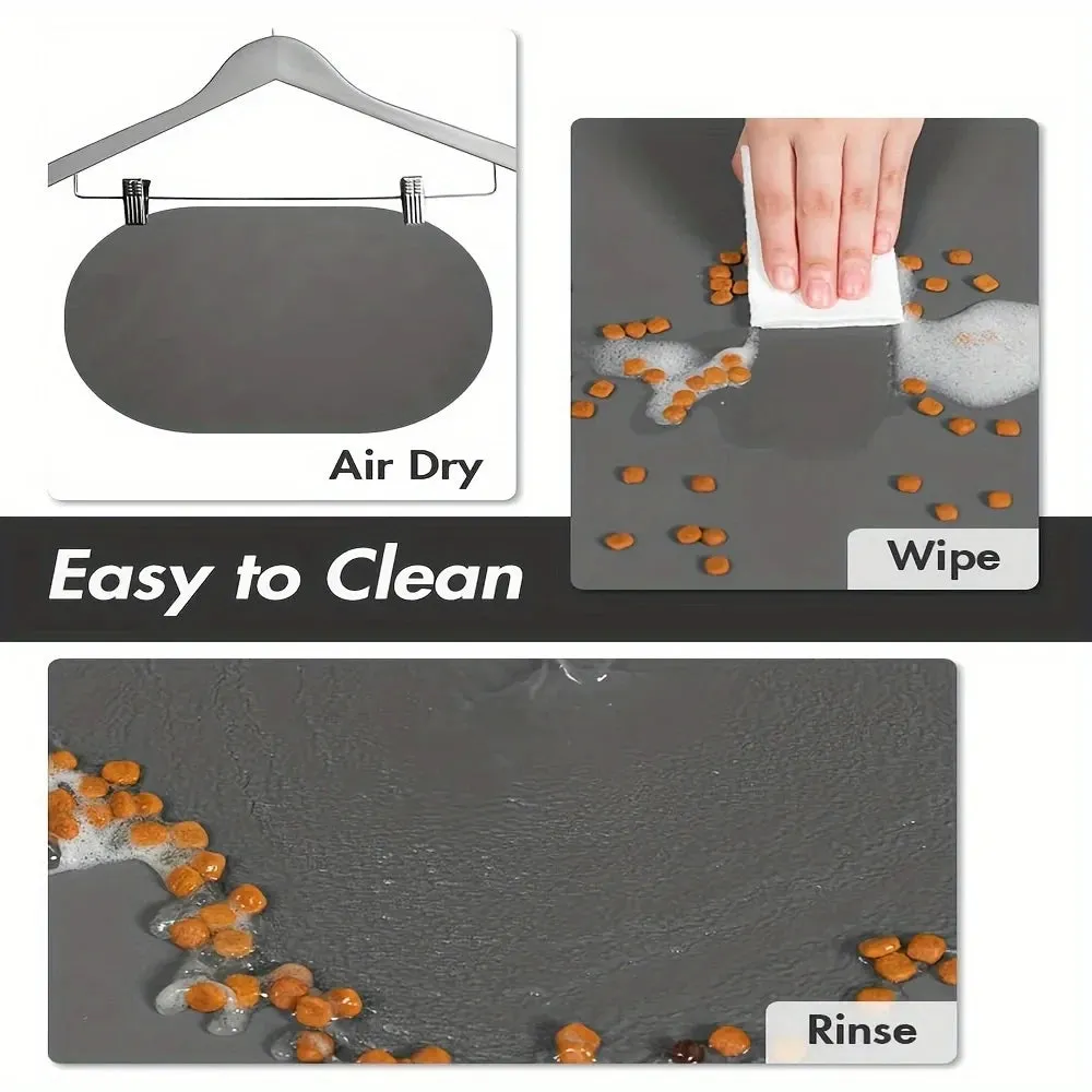 Durable Non-Slip Pet Mat for Dogs and Cats