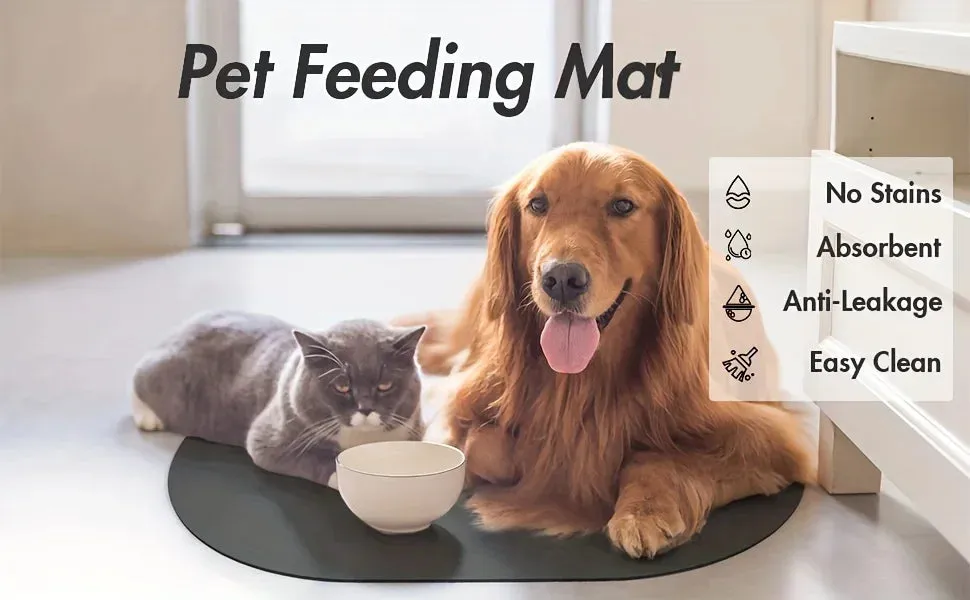 Durable Non-Slip Pet Mat for Dogs and Cats