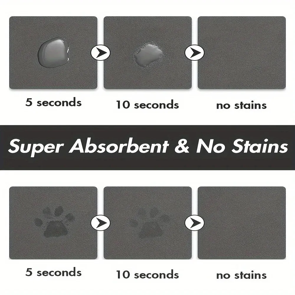 Durable Non-Slip Pet Mat for Dogs and Cats