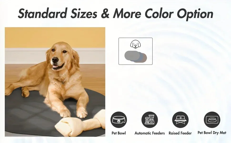 Durable Non-Slip Pet Mat for Dogs and Cats