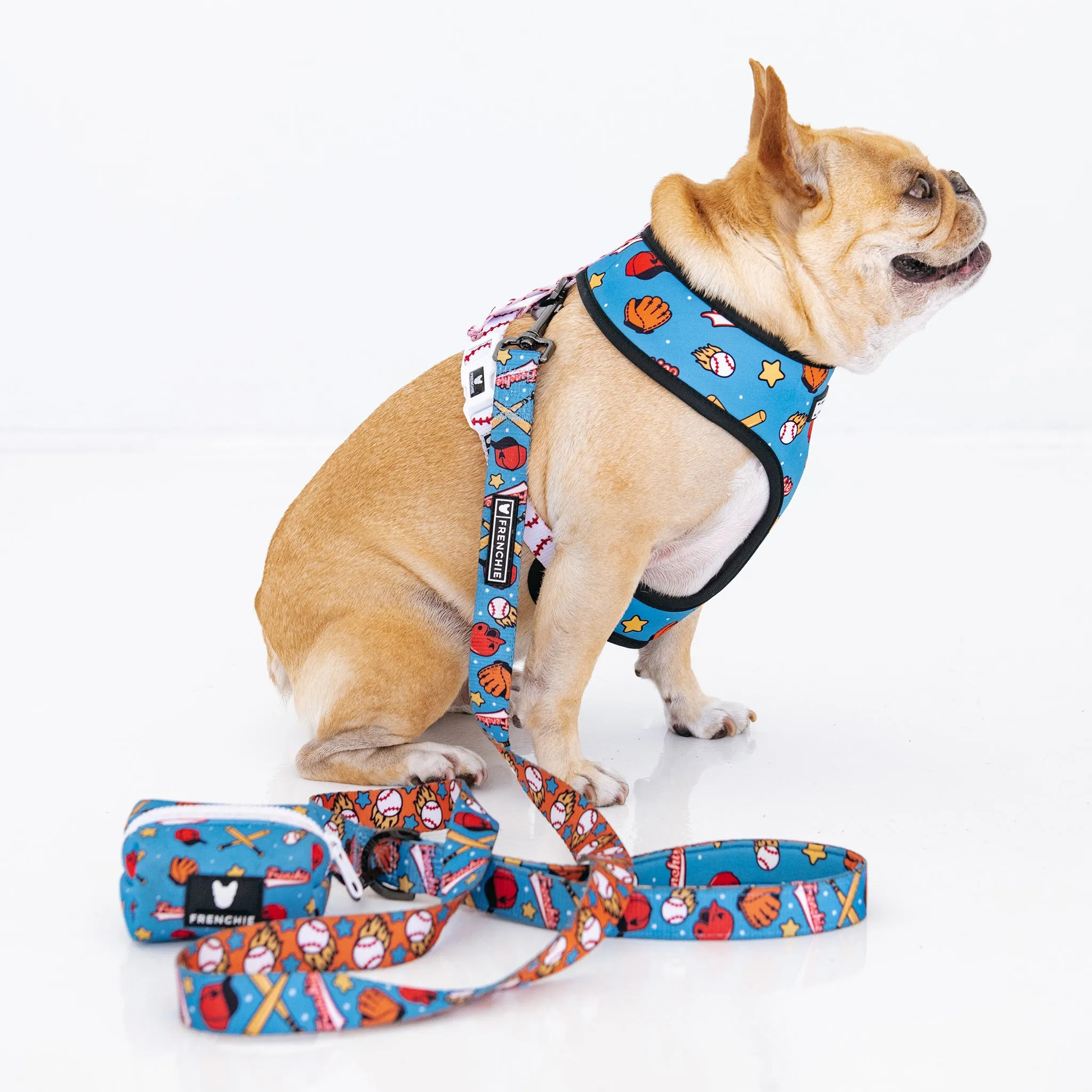 Frenchie Duo Reversible Harness - Batter Up