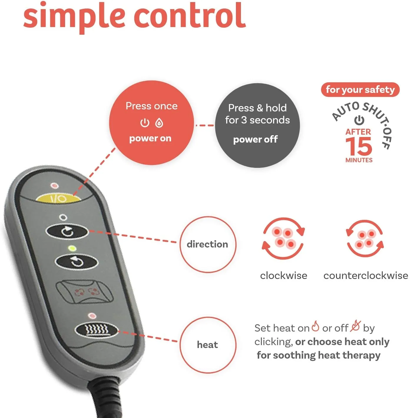 Heated Shiatsu Foot Massager