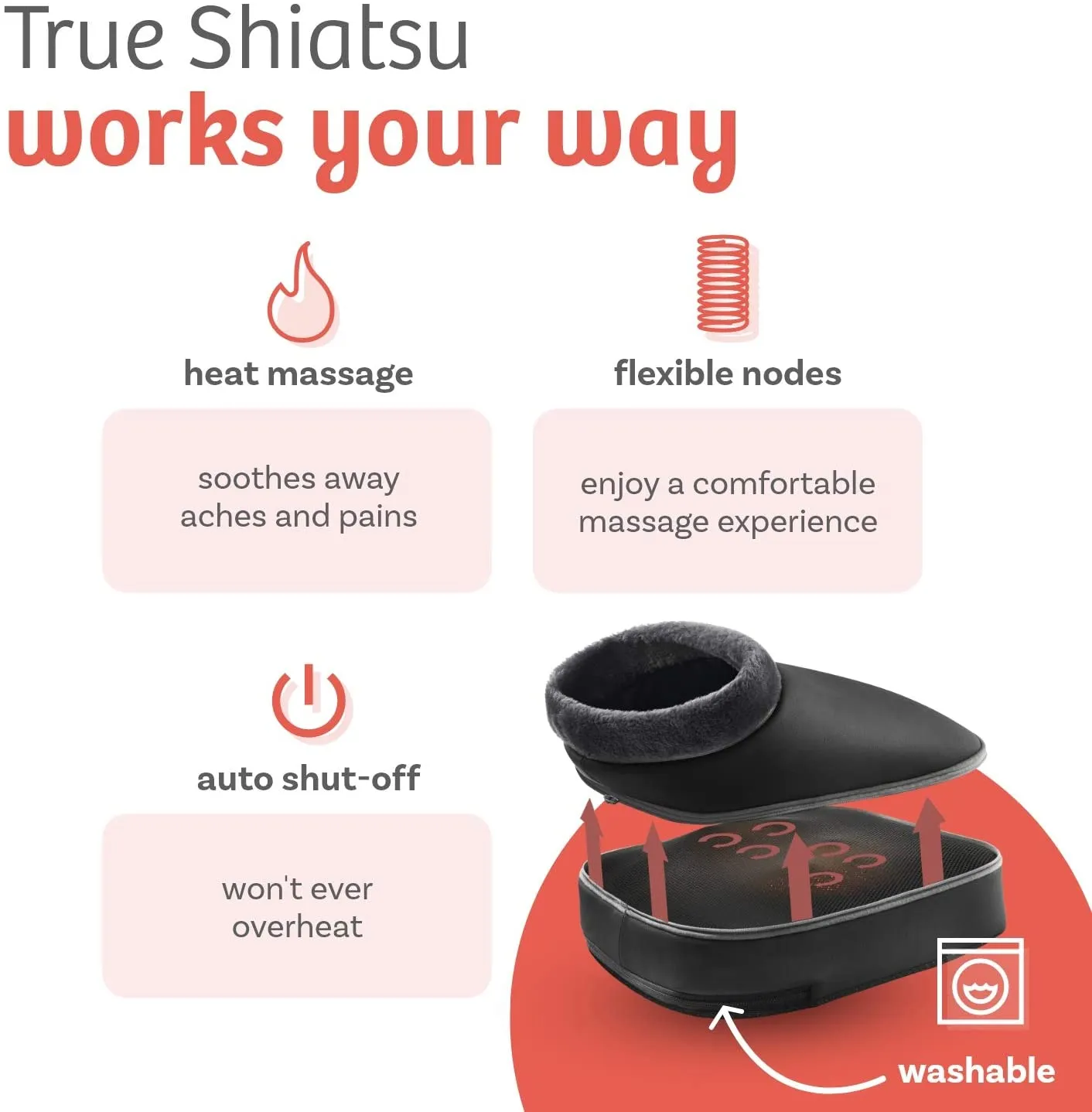 Heated Shiatsu Foot Massager