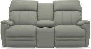 La-Z-Boy Talladega Platinum La-Z-Time Full Reclining Loveseat With Console