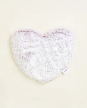 Marshmallow Lavender Warmies Heart Heat Pad