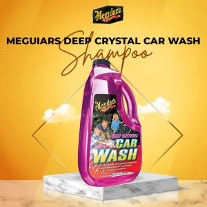 Meguiars Deep Crystal Car Wash (G10464) - 64 oz - Car Shampoo Cleaning Agent