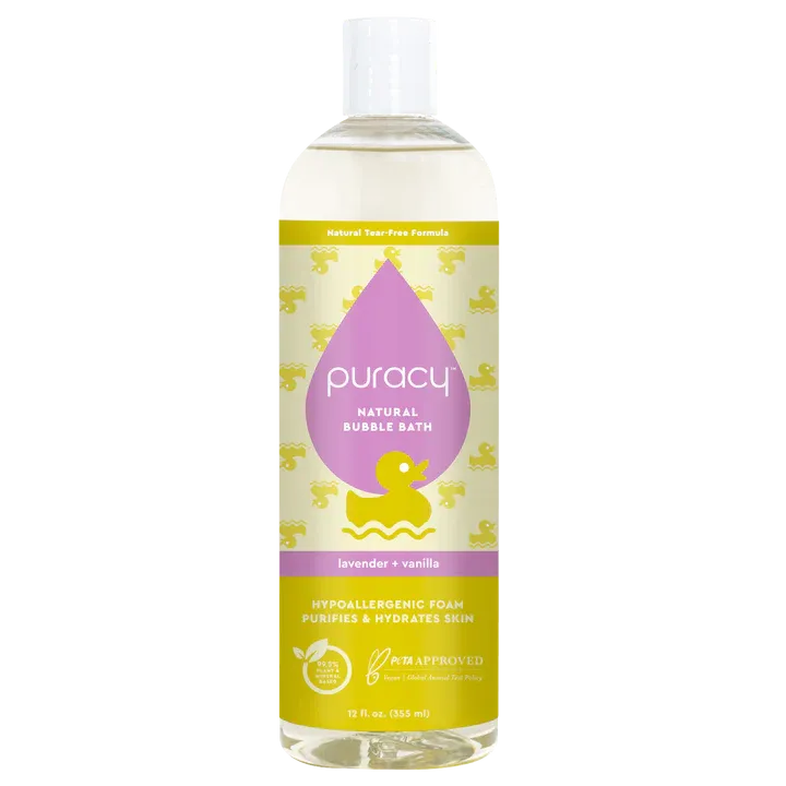 Natural Baby Bubble Bath - Lavender & Vanilla - 12oz