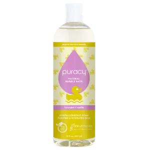 Natural Baby Bubble Bath - Lavender & Vanilla - 12oz