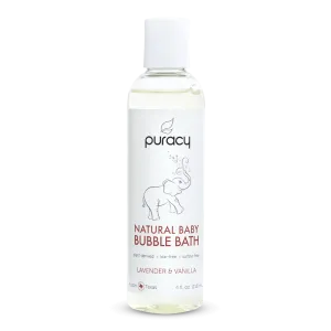 Natural Baby Bubble Bath - Lavender & Vanilla - 4oz