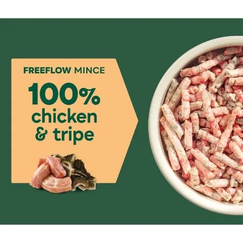 Natures Menu Ready to Mix Free Flow Raw Dog Food with Chicken and Tripe 2kg