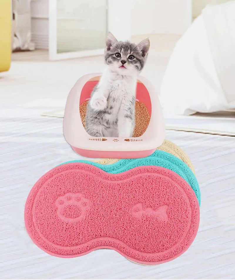 Non-Slip Pet Mat for Cats and Dogs - Durable and Waterproof