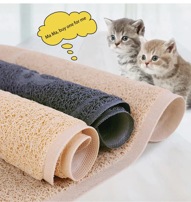 Non-Slip Pet Mat for Cats and Dogs - Durable and Waterproof