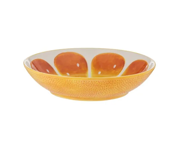 Orange Serving Bowl 10"