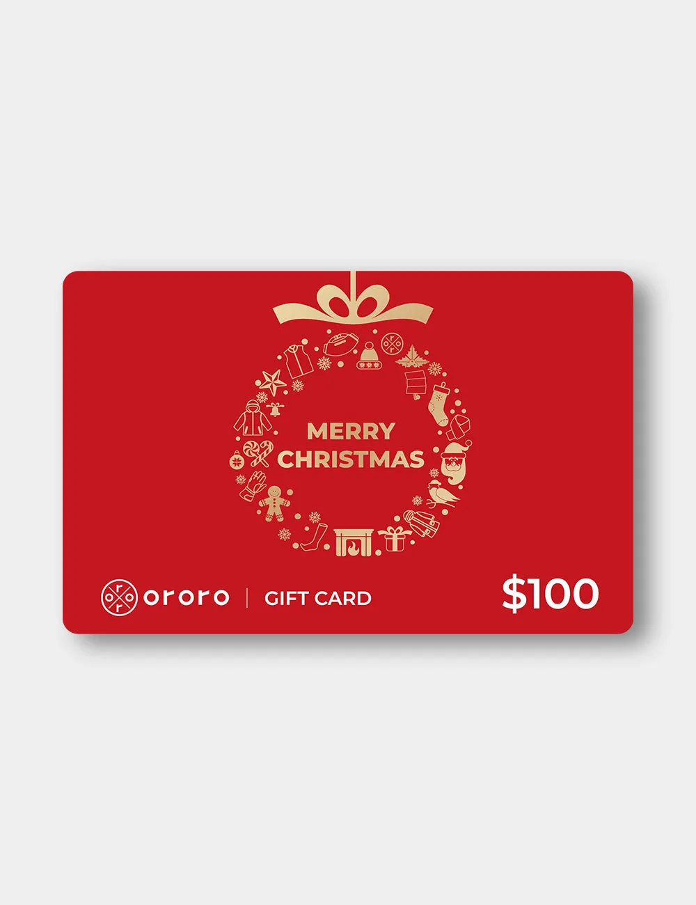 ororo Gift Card - $100/$200 (Physical Card)