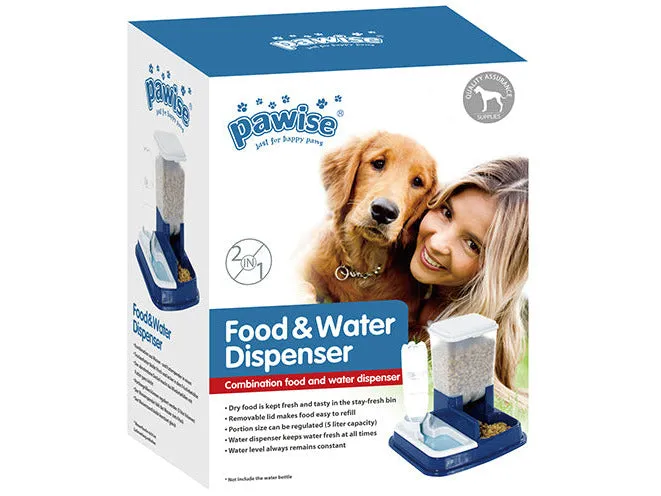 PAWISE  food&water dispenser 30x40x20cm