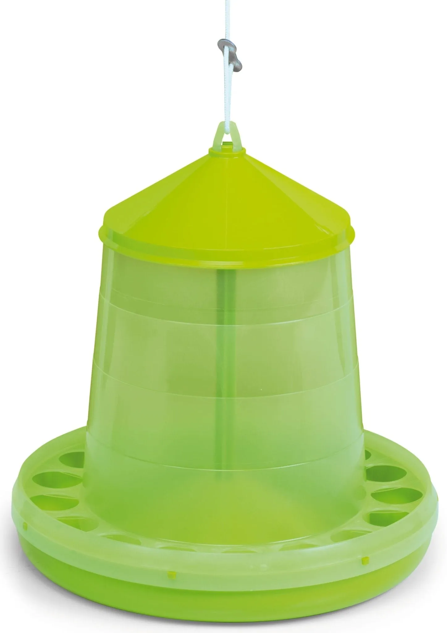 Plastic Hanging Poultry Feeder, 17 lb