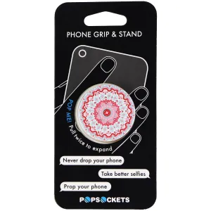 Popsockets Collapsible Phone Grip & Stand for Smartphones - Aztec Mandala Red