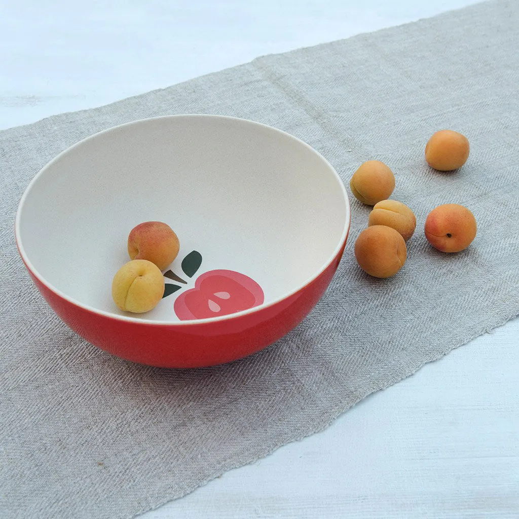 Rex Vintage Apple Large Bamboo Bowl