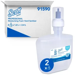 Scott® Pro Moisturizing Foam Hand Sanitizer (1200 ml Dispenser Refills) - Case of 2