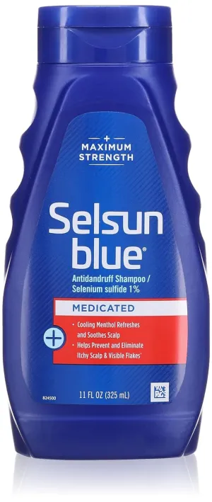 Selsun Blue, Medicated Dandruff Shampoo 11Oz - 04116760632