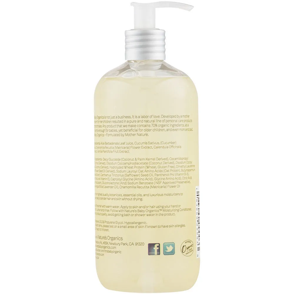 Shampoo & Body Wash Lavender Chamomile 16 oz