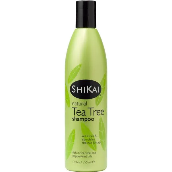 SHIKAI - Natural Tea Tree Shampoo - 12 fl .oz. (355 ml)