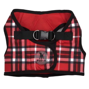 Sidekick Harness | Bias Plaid Red