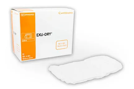 Smith & Nephew 5999LPL Exu-Dry Anti-Shear Wound Dressing, Leg Dressing