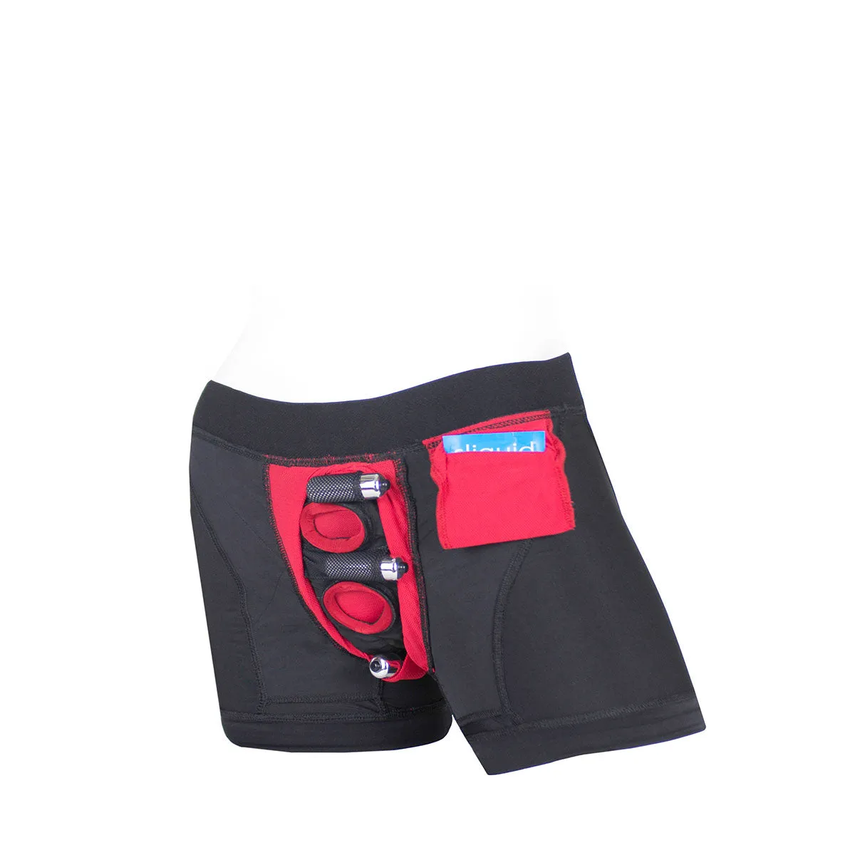 SpareParts Tomboii Red Trim Boxer Briefs