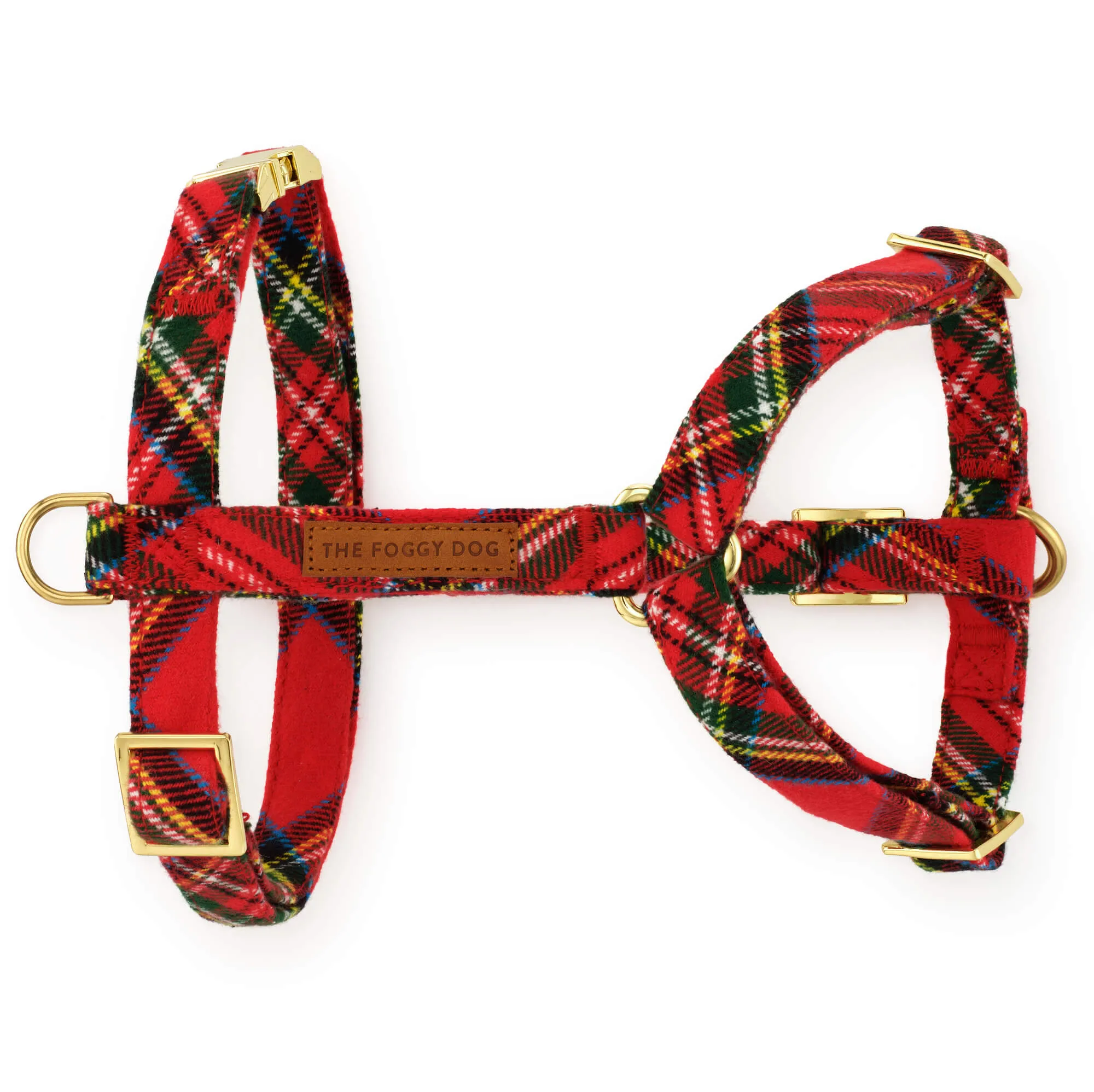 Tartan Plaid Flannel Dog Harness