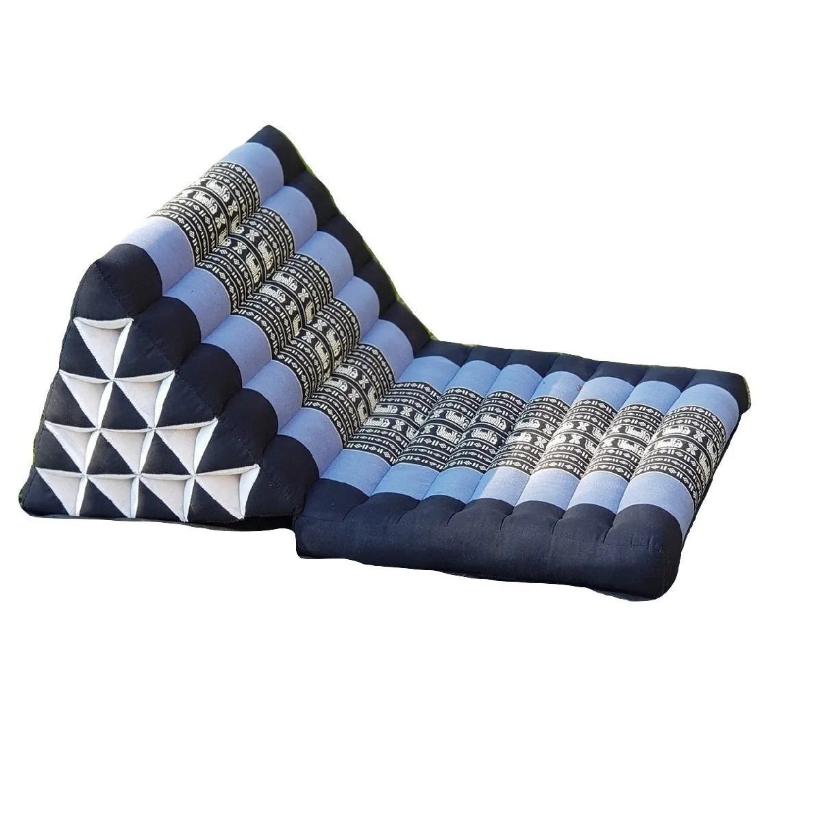 Thai kapok cushion Jumbo 1 FOLD Thai Triangle Pillow Mat-2 models available