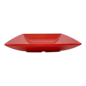 Thunder Group 62008PR 28 oz Melamine Square Salad Bowl, Pack of 12