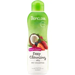 Tropiclean Deep Cleansing Berry & Coconut Pet Shampoo