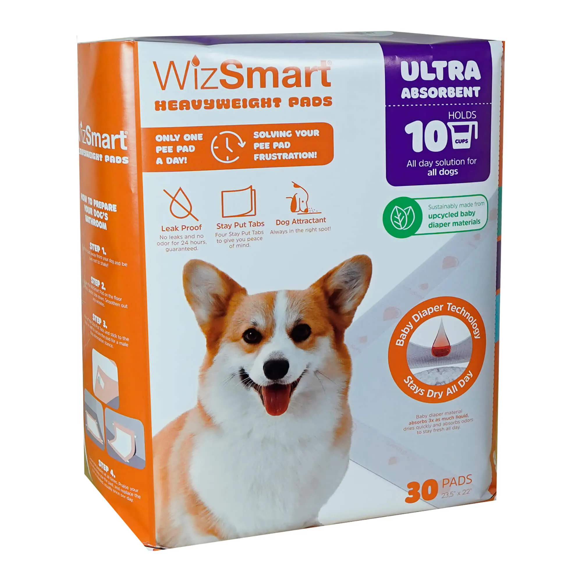 Wizsmart Heavyweight Ultra Absorbent Pads